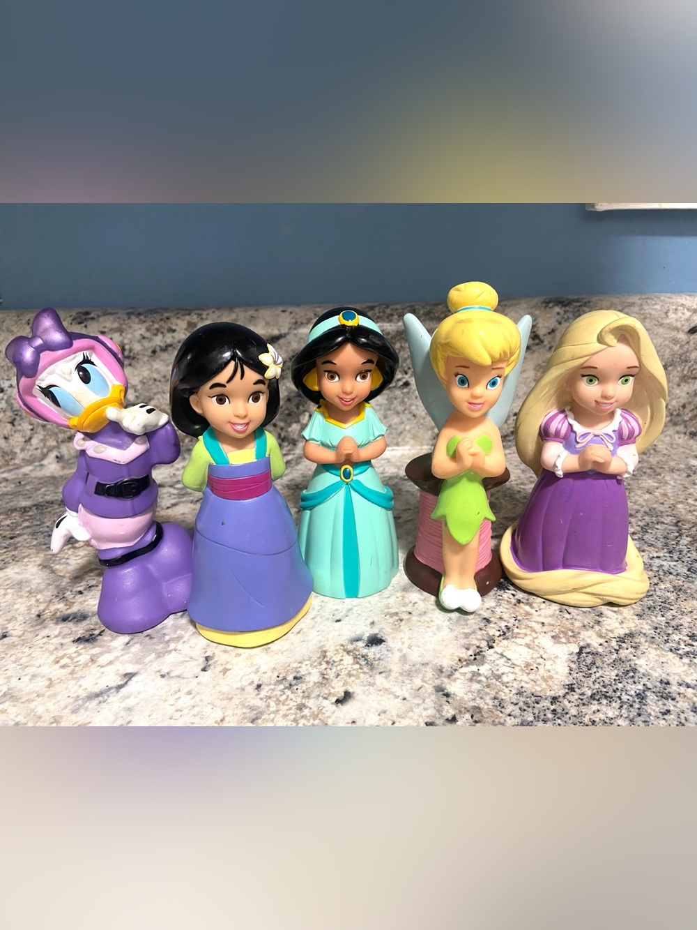 Disney Princess & Character Soft Figurine Toy Set